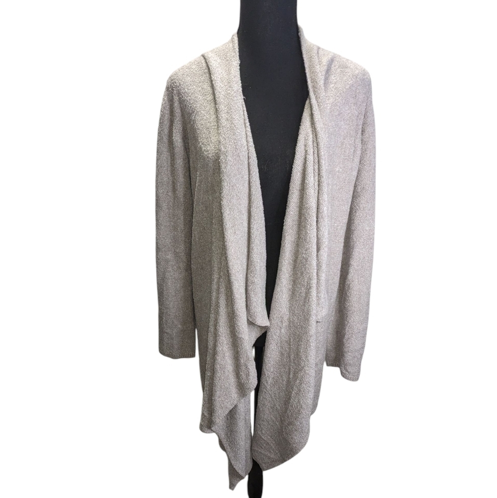 Barefoot Dreams Bamboo Chic Lite Cream Women's Cardigan Size L/XL